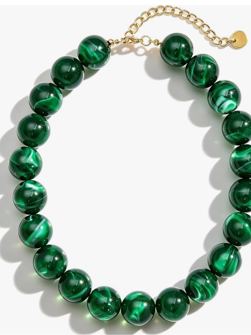 NEW Colorful Chunky Beaded Necklace for Women Acrylic Bead Choker Necklace